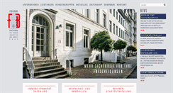 Desktop Screenshot of f-und-b.de